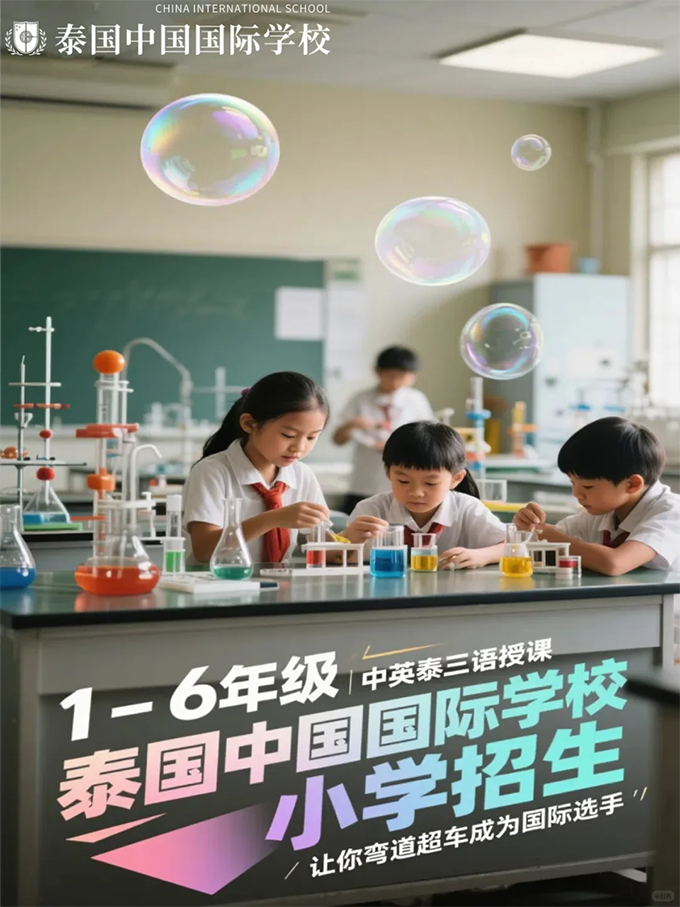 泰国国际学校（曼谷）|小学1-6年级招生，华文授课为主
